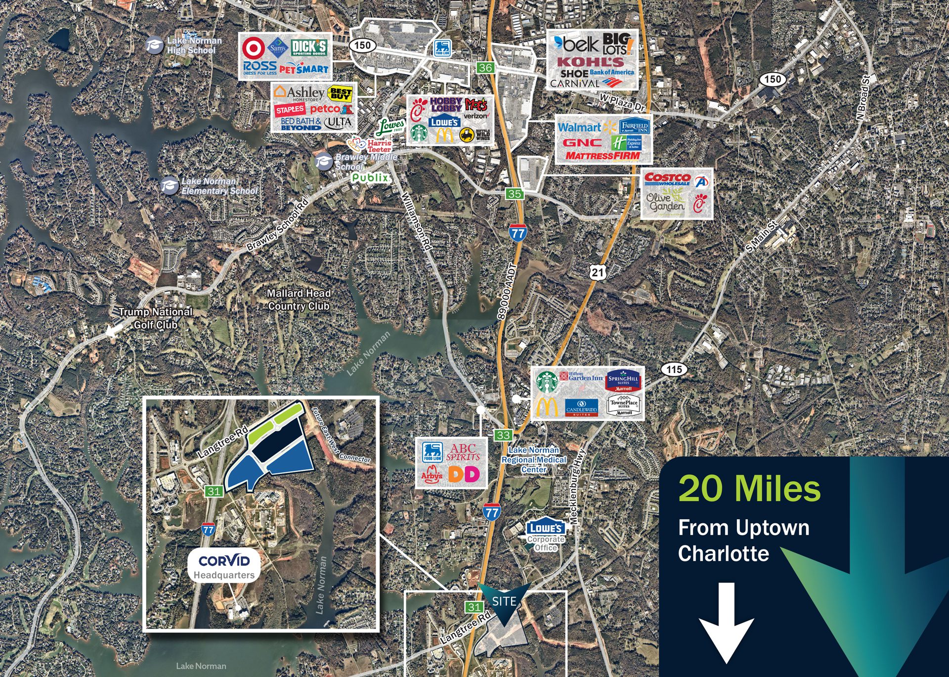 Langtree Land Aerial