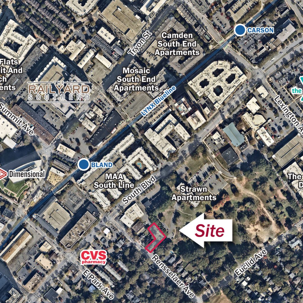 Rensselaer Ave Land Aerial
