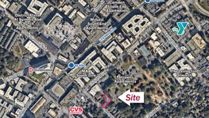 Rensselaer Ave Land Aerial