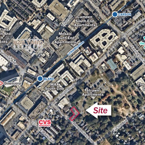 Rensselaer Ave Land Aerial