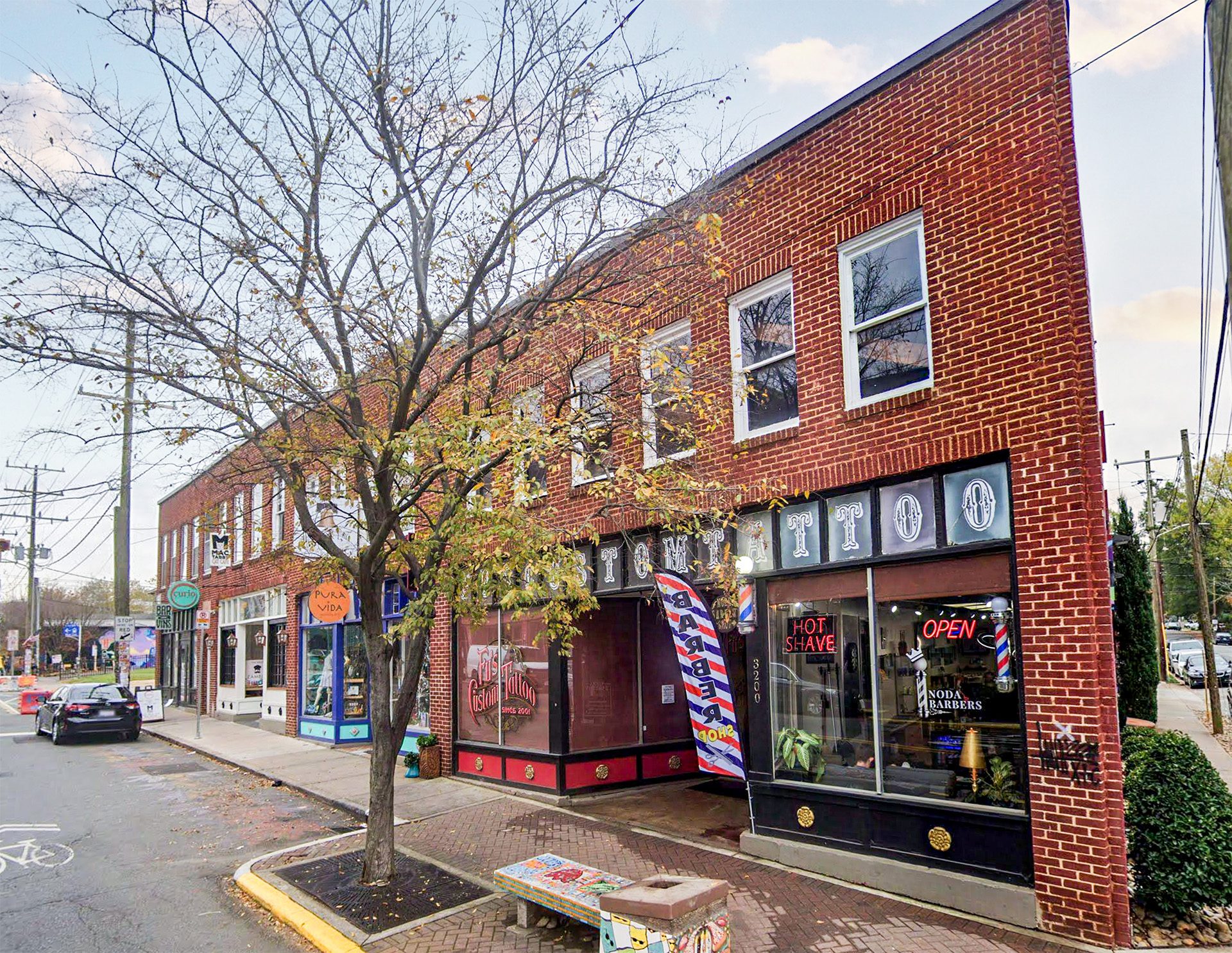 3200 N. Davidson exterior retail shop image