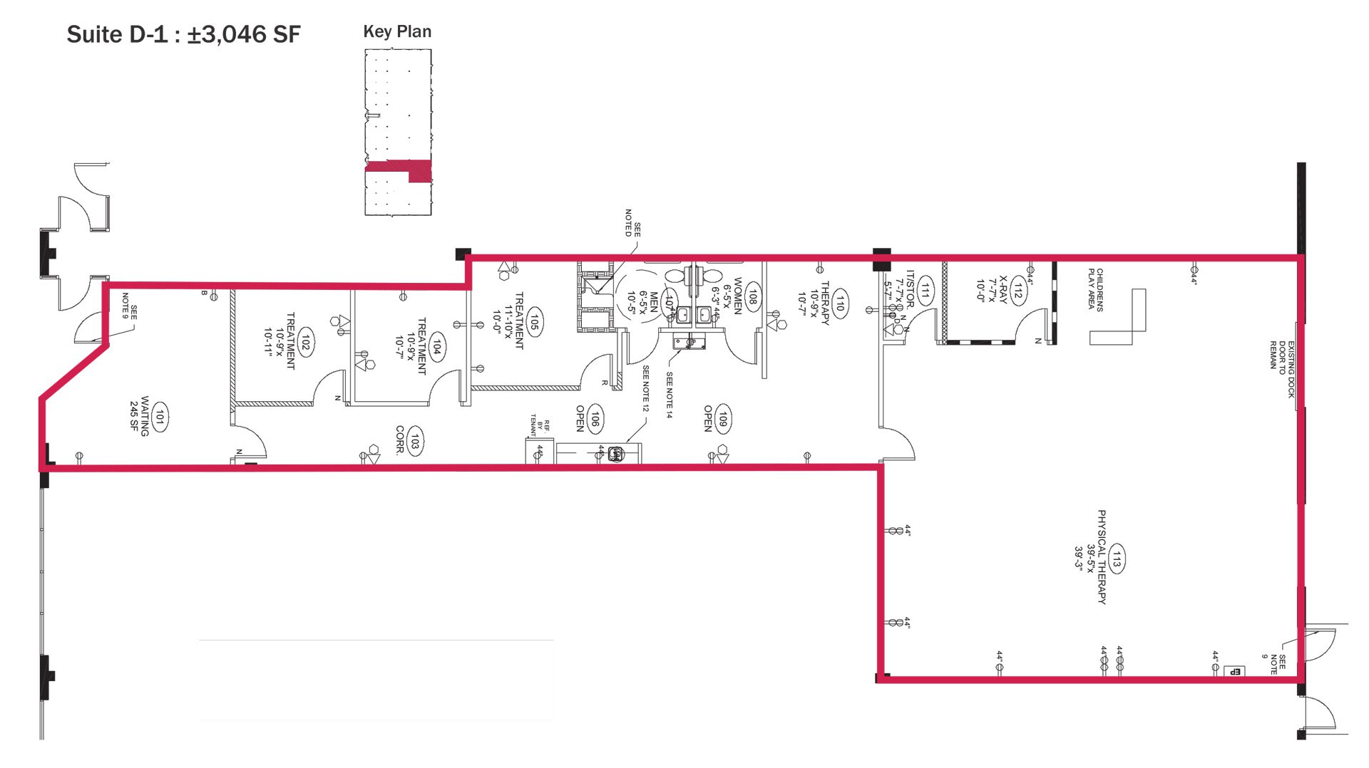 Cambridge Beltway Flex Space Floor Plan