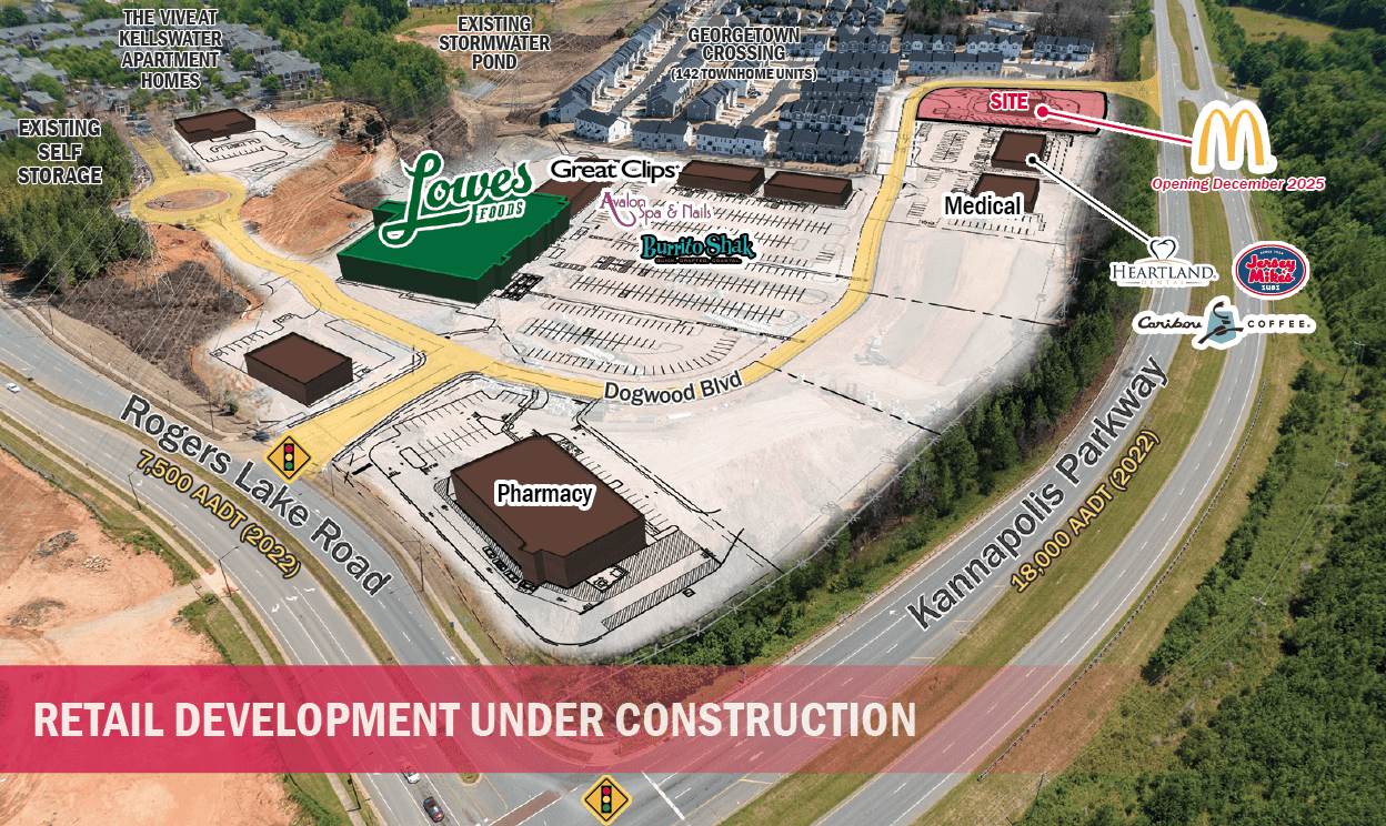 McDonalds Kellswater Site Overlay
