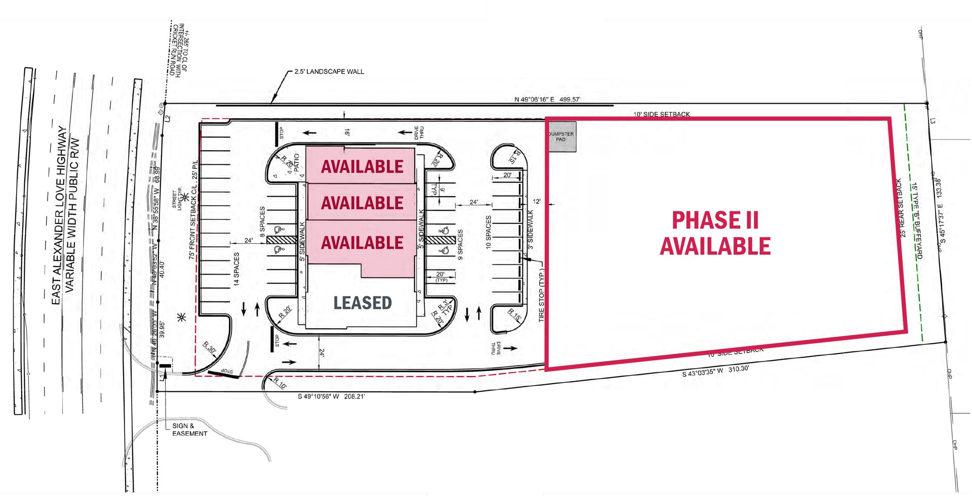 1530 Alexander Love Site Plan