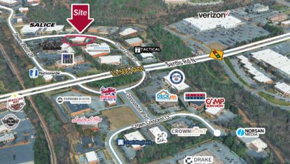 CrownCentre aerial zoom