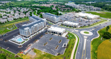 Christenbury Village aerial image Concord NC
