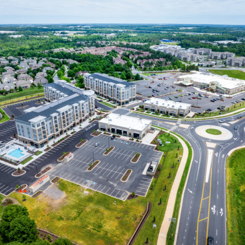 Christenbury Village aerial image Concord NC