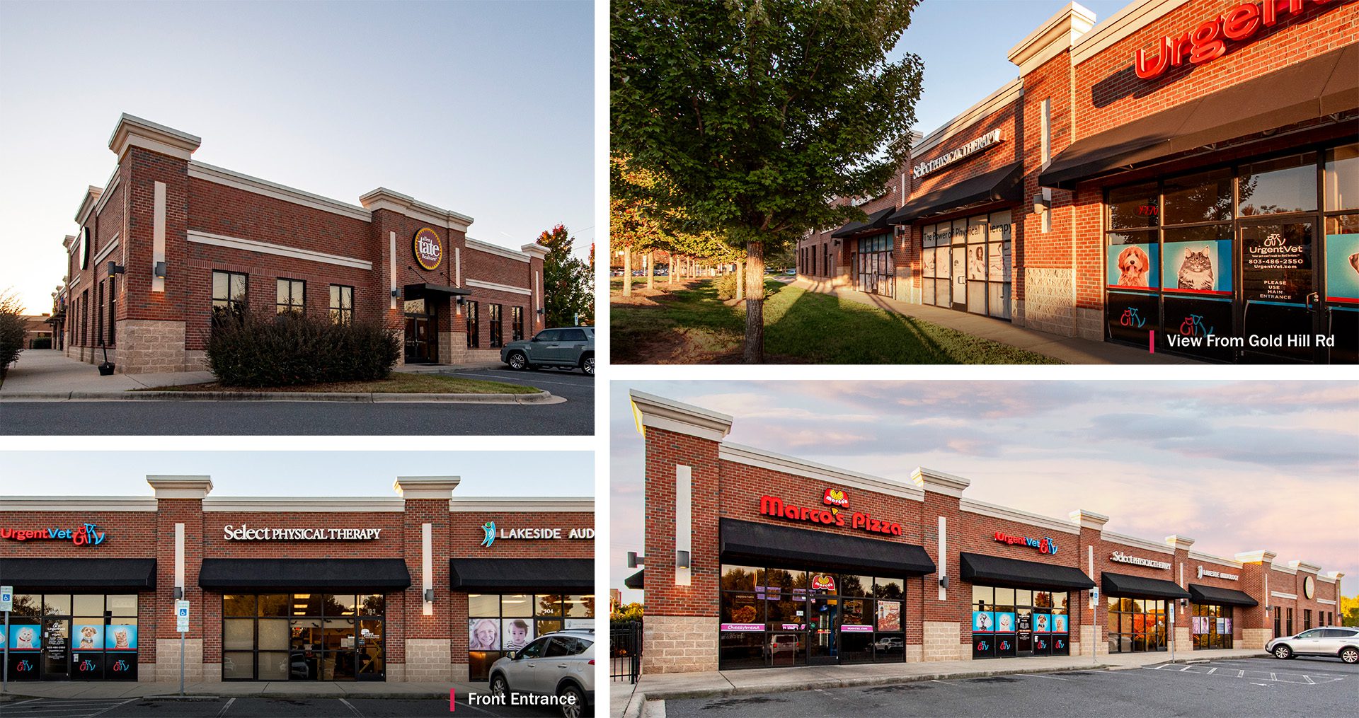 Gold Hill Road retail image collage 1