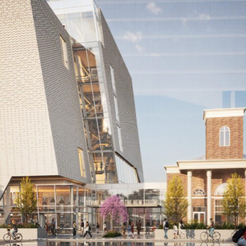 1800 South Boulevard rendering of Levine Museum of the New South