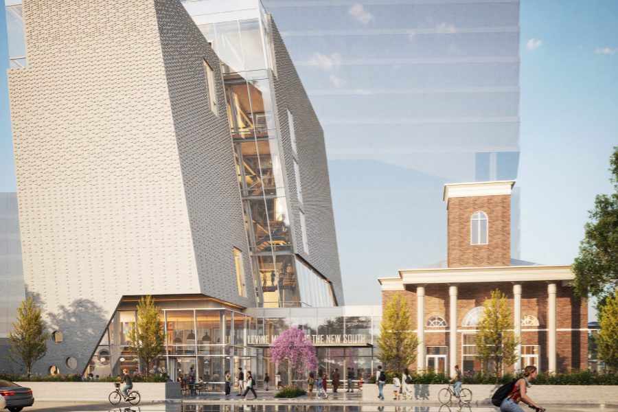 1800 South Boulevard rendering of Levine Museum of the New South
