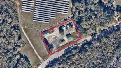 Salisbury Industrial Site Aerial