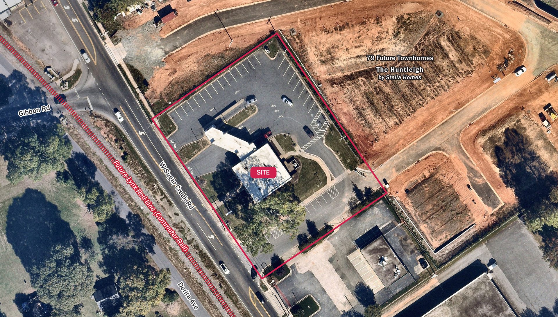 2610 W. Sugar Creek Rd Site Aerial