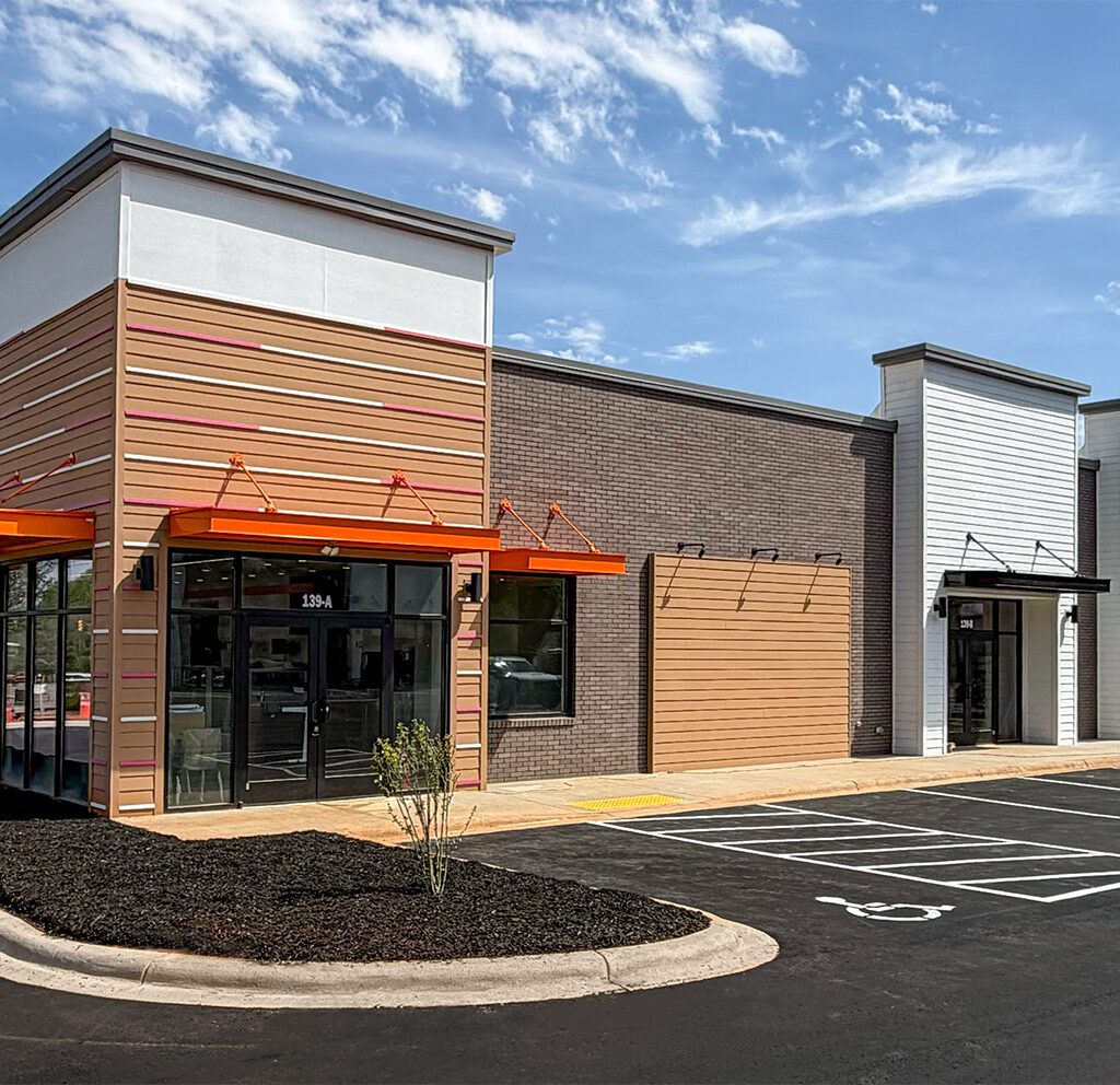 Building 1 with Dunkin at Island Ford Road in Statesville, NC