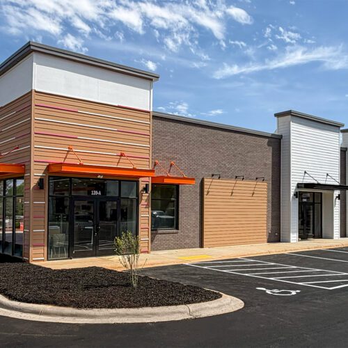 Building 1 with Dunkin at Island Ford Road in Statesville, NC