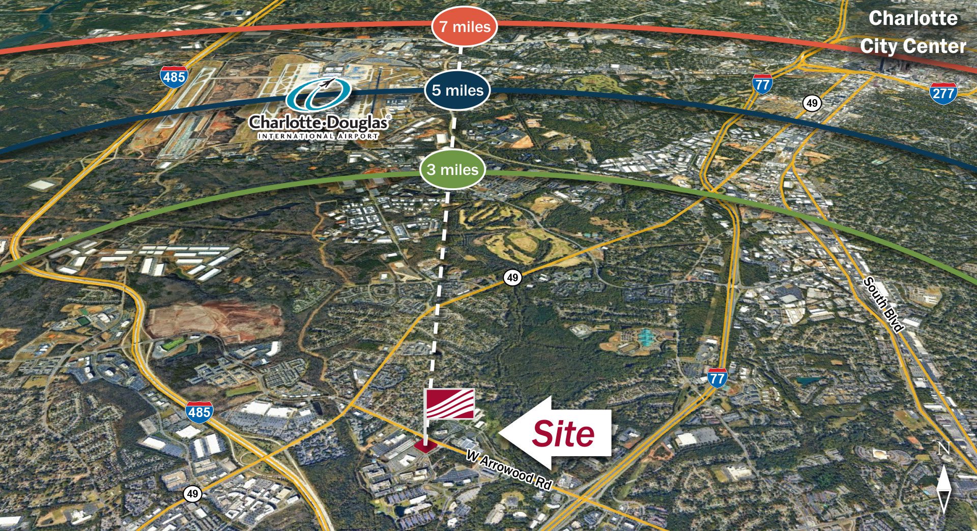 Arrowood-Outparcel-Proximity