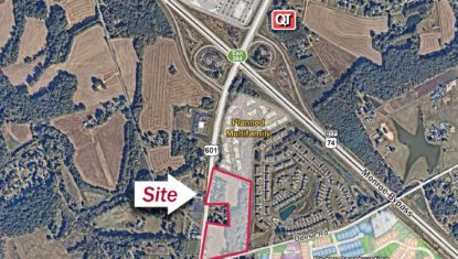 Hwy-601-Development-Site-Aerial