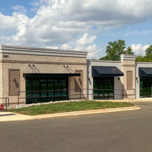 Cramerton MOB on New Hope Road exterior 1-story commercial building