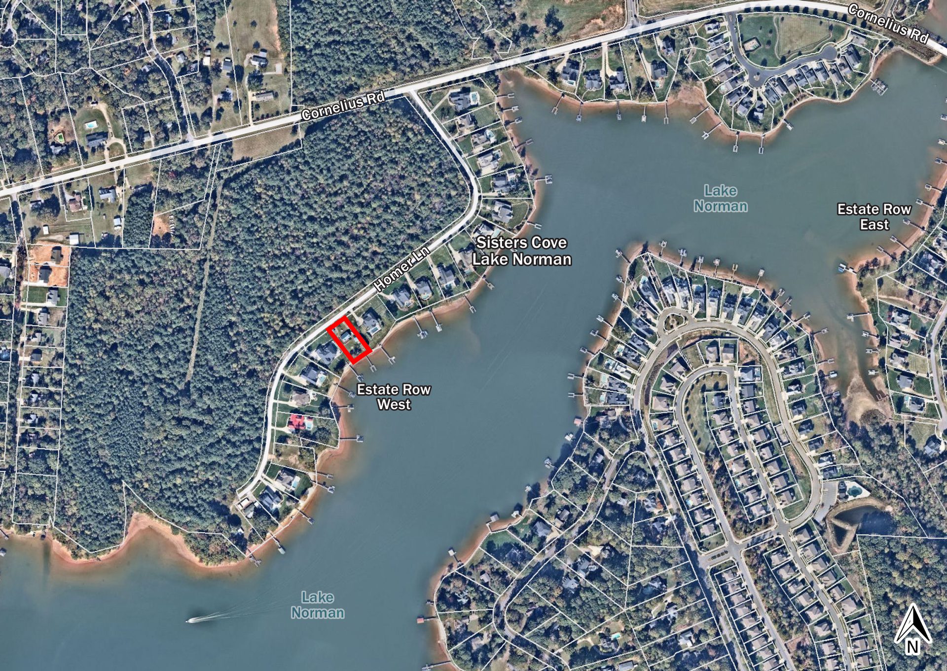 173 Homer Lane Mooresville Aerial