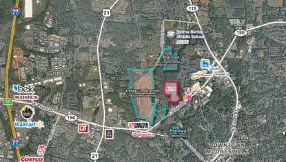 E Plaza Hwy Mooresville Site Aerial