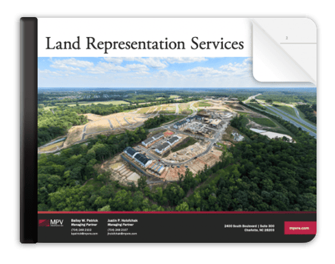 MPV Properties Land Representation Services brochure