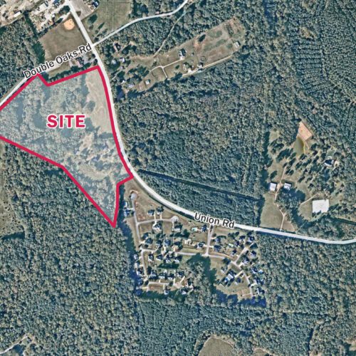 Union Road Land 32 Acre Site Aerial
