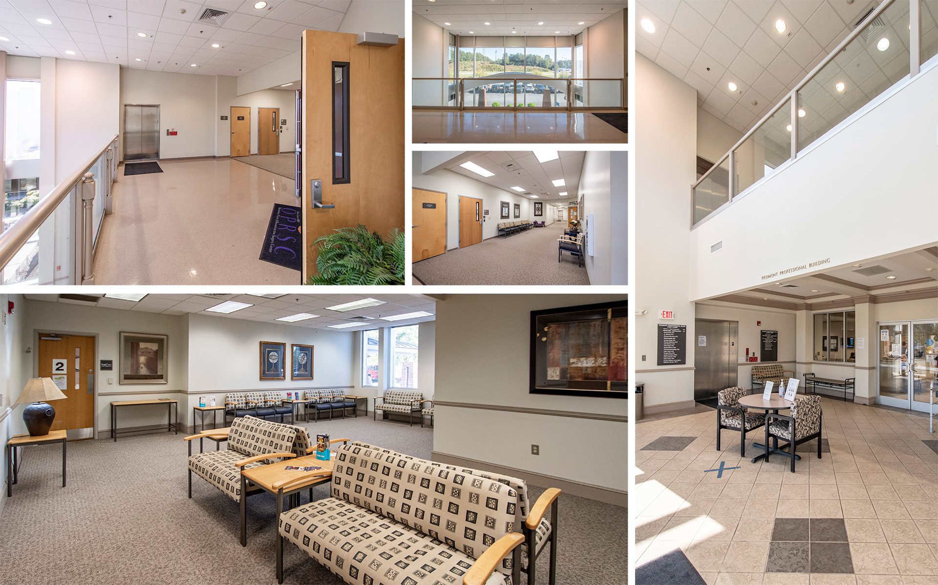 interior medical office building in Hickory, NC