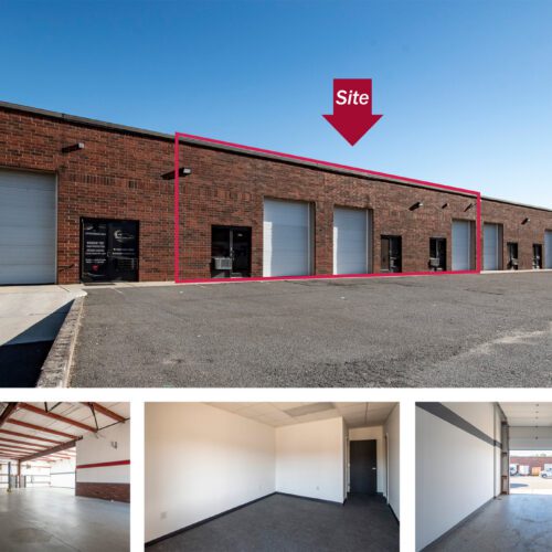 image collage of 3515 Centre Circle industrial building