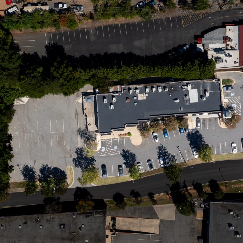 4540-4550 South Blvd Birdseye Aerial